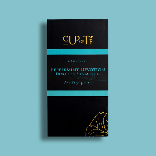 Cup of Te - Peppermint Pyramid Tea Bag Sachets